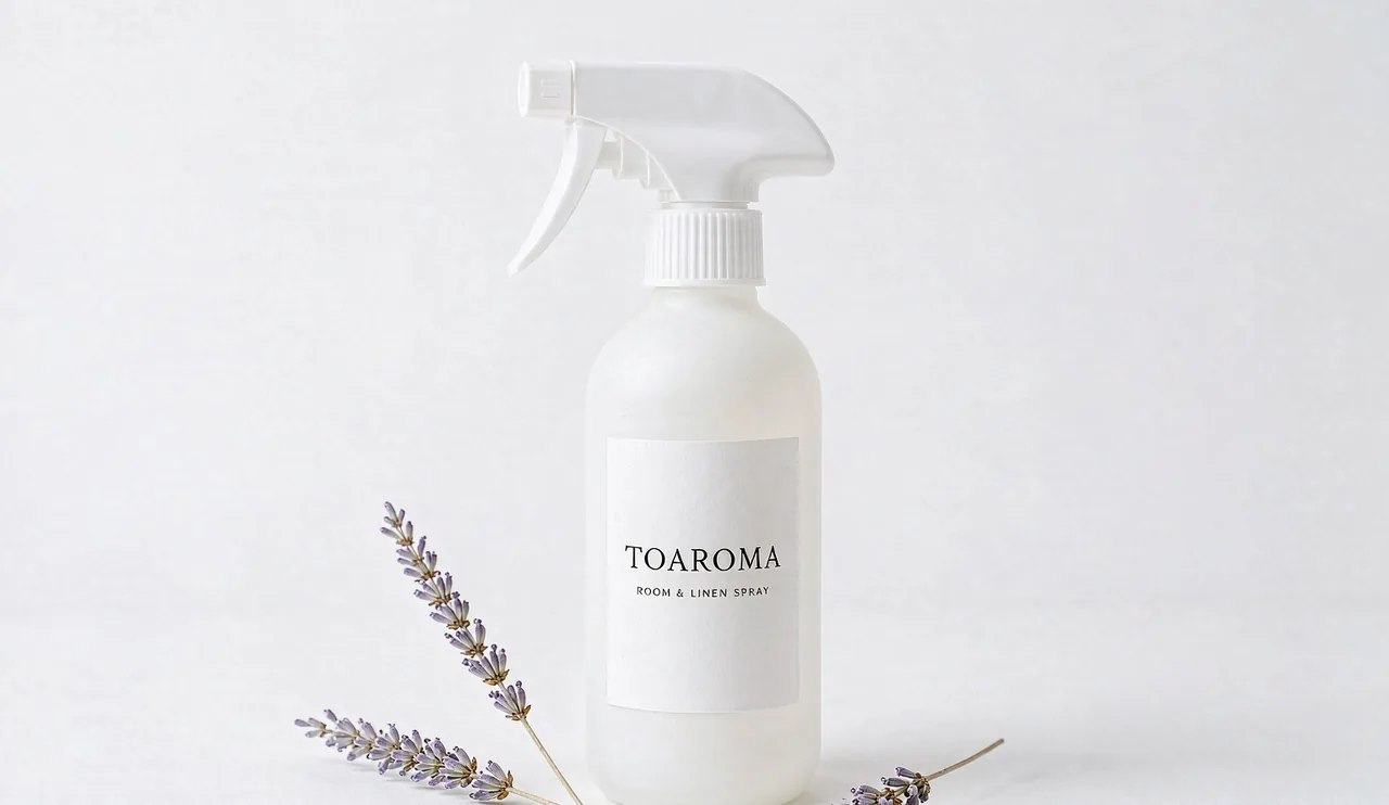 Private label room and linen spray with fine mist pump